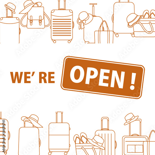 Open Travel agencies Ticket booking Fly Returned