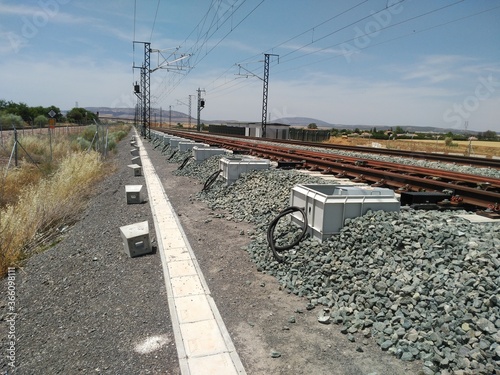 railway in the countryside