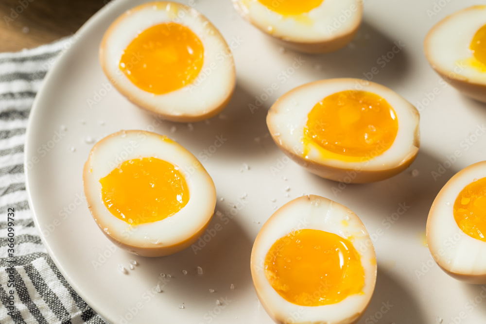 Homemade Unami Soy Sauce Eggs
