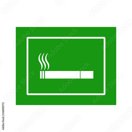 smoking area sign, smoking zone, smoking room