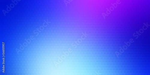 Light Pink, Blue vector background in polygonal style. New abstract illustration with rectangular shapes. Modern template for your landing page.