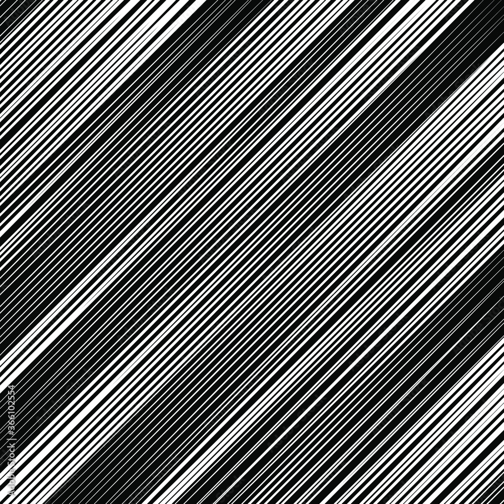Obraz premium White tweak oblique stripes. Abstract monochrome background. Vector illustration. Diagonal shape. Design element. Trendy pattern for prints, web pages, template and textile design