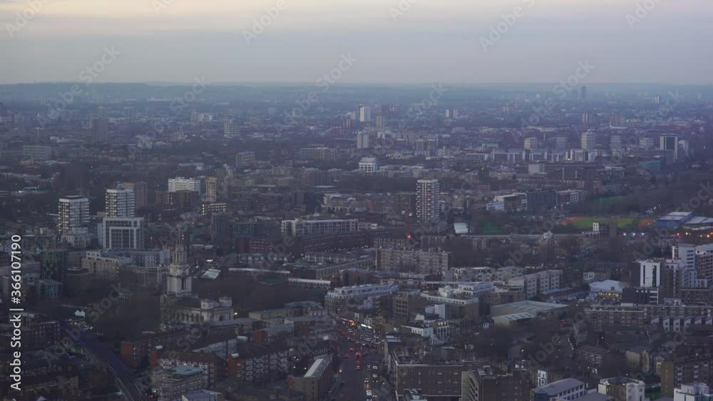 Time-lapse of a highway / building / landscape in London England. Time-lapse of a highway / building / landscape in London England.