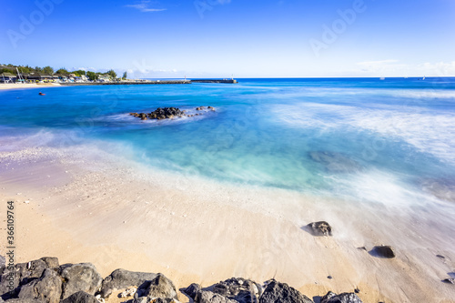 plage des Roches Noires, Saint-Gilles-les-Bains, île de la Réunion 