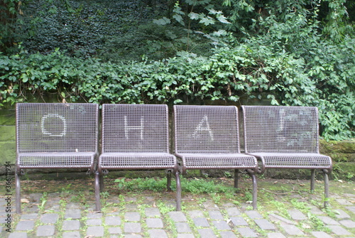 Sitzbank - OHA!  - Bank