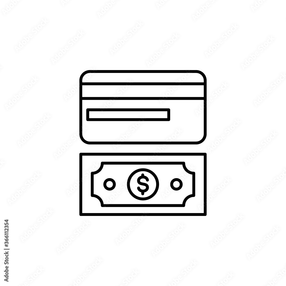 Payment method, travel, dolar icon. Simple line, outline vector elements of tourism for ui and ux, website or mobile application Payment method, travel, dolar icon. Simple line, outline vector elements of tourism for ui and ux, website or mobile application