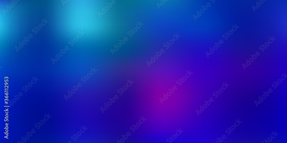 Light blue, red vector abstract blur template. Light blue, red vector abstract blur template.
