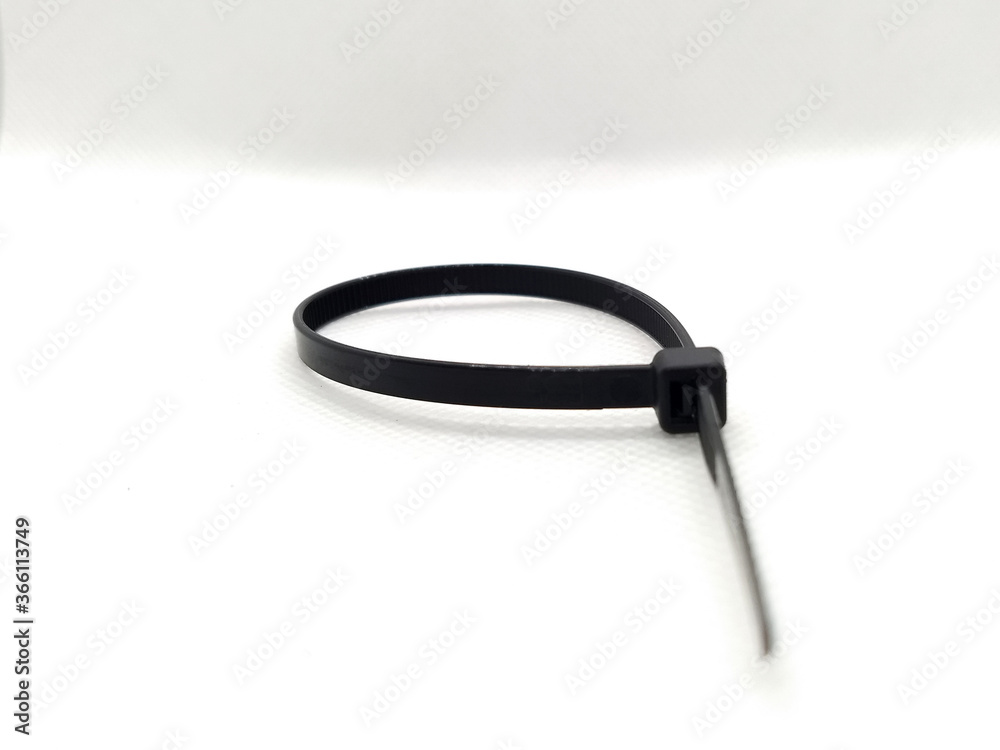 Fototapeta premium Black plastic seal