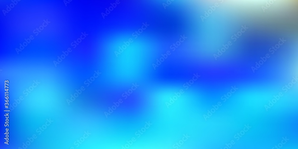 Light blue vector abstract blur pattern.