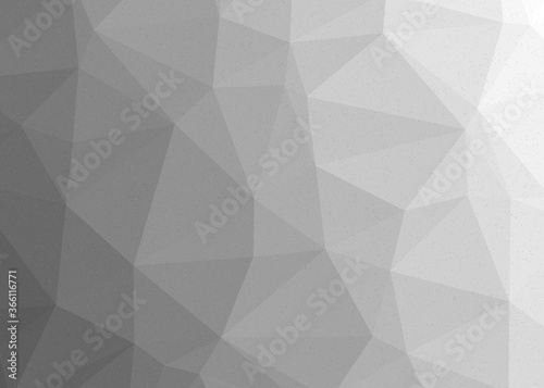 White color Abstract color Low-Polygones Generative Art background illustration