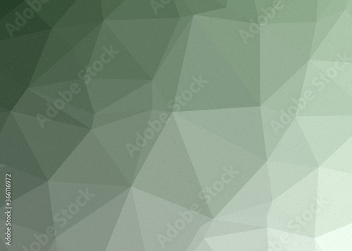 Fototapeta Naklejka Na Ścianę i Meble -  Mint Green color Abstract color Low-Polygones Generative Art background illustration