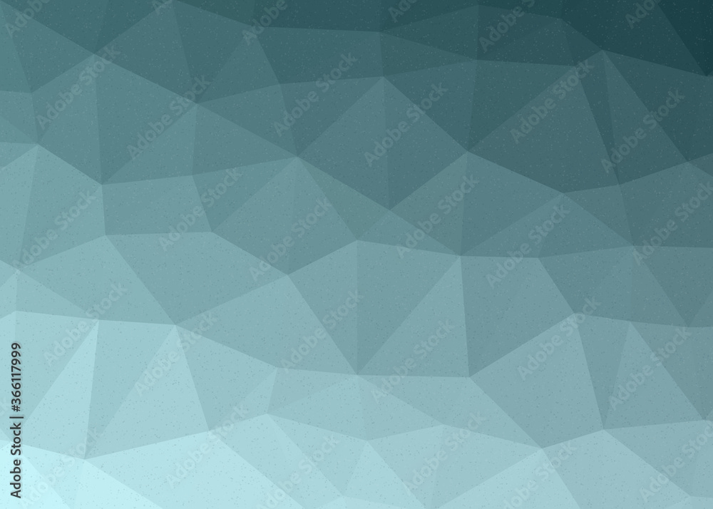 Cyan Blue color Abstract color Low-Polygones Generative Art background illustration