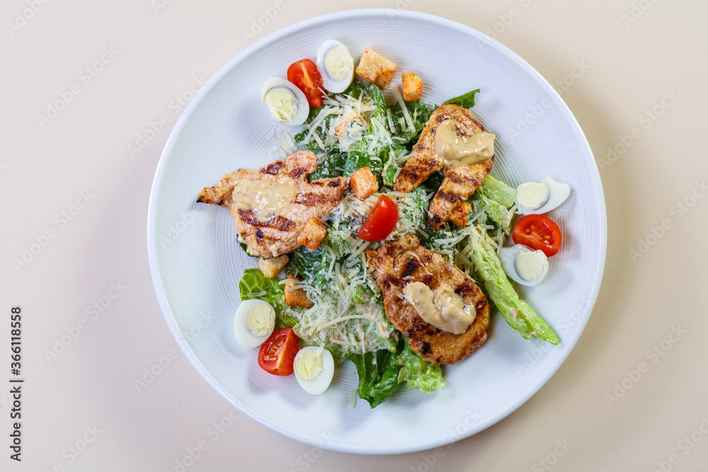 Caesar salad with chicken Caesar salad with chicken
