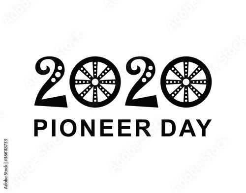 symbol icon Illustration Of pioneer days