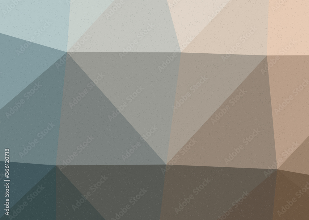 Obraz premium Sky Blue color Abstract color Low-Polygones Generative Art background illustration