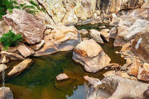 Beautiful nature, Vietnam, Nha Trang, Ba Ho Waterfall