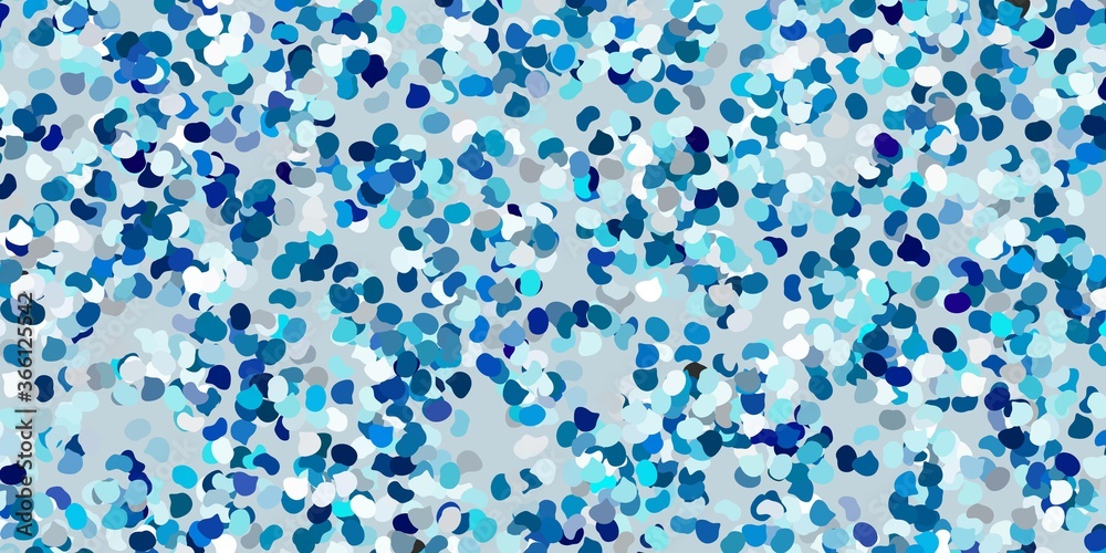Light blue vector pattern with abstract shapes. Light blue vector pattern with abstract shapes.