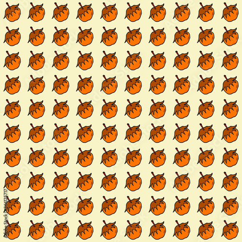 vector pattern hazelnut, doodle background