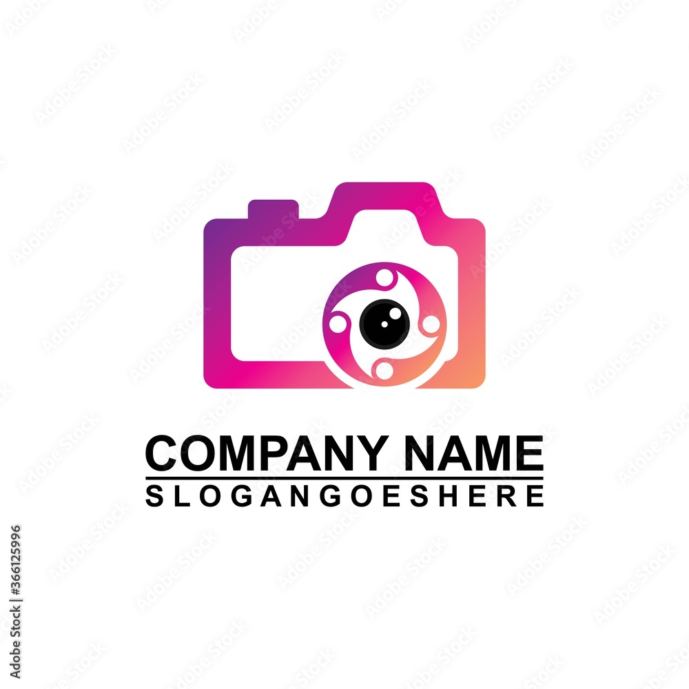 Logo photo camera eye, digital vision creative symbol concept. Cctv, video monitoring abstract business logo idea. Corporate identity logotype, company graphic design tamplate Logo photo camera eye, digital vision creative symbol concept. Cctv, video monitoring abstract business logo idea. Corporate identity logotype, company graphic design tamplate