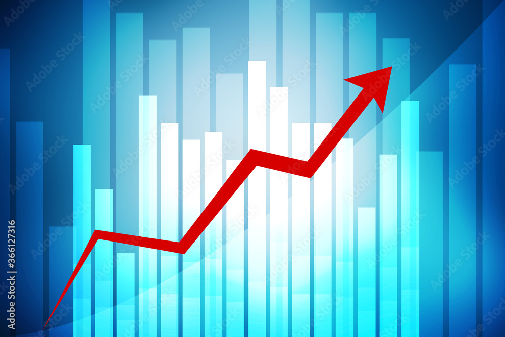 2d rendering stock market online business background 2d rendering stock market online business background