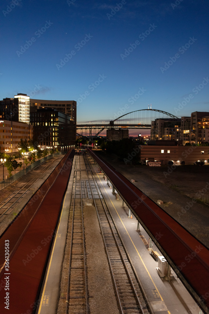 Obraz premium Cityscape in Portland, Oregon