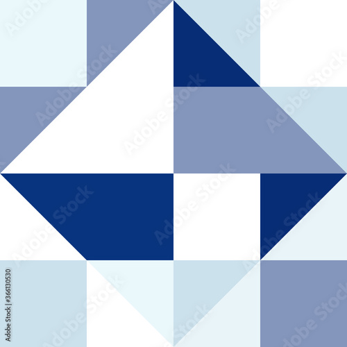 Abstract colorful background with square and triangle frames. Geometric background texture for business cards, banners, presentations and sites.