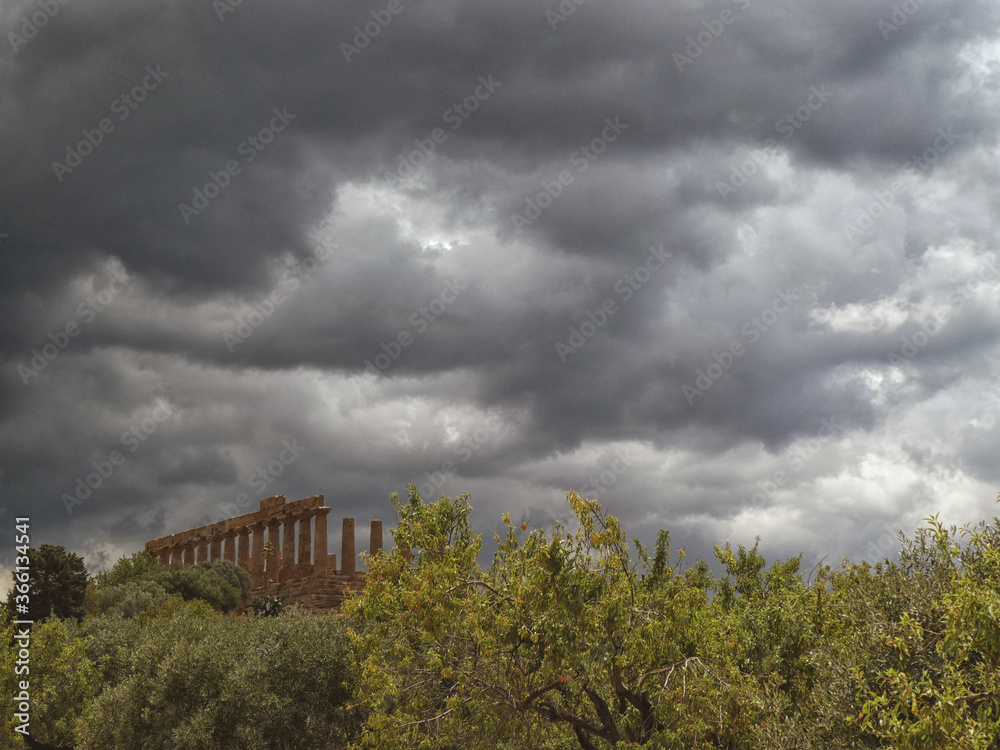 Valley of the Temples in Agrigento Italy Valley of the Temples in Agrigento Italy