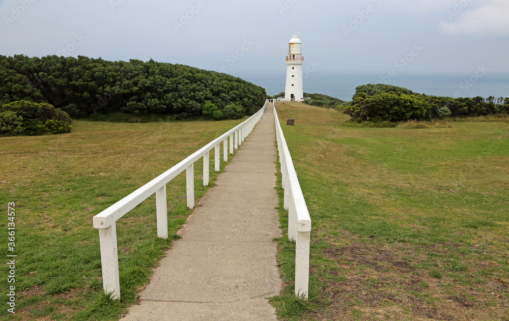 Trail to the lighthouse - Cape Otway lighthouse - Great Otway National Park, Victoria, Australia