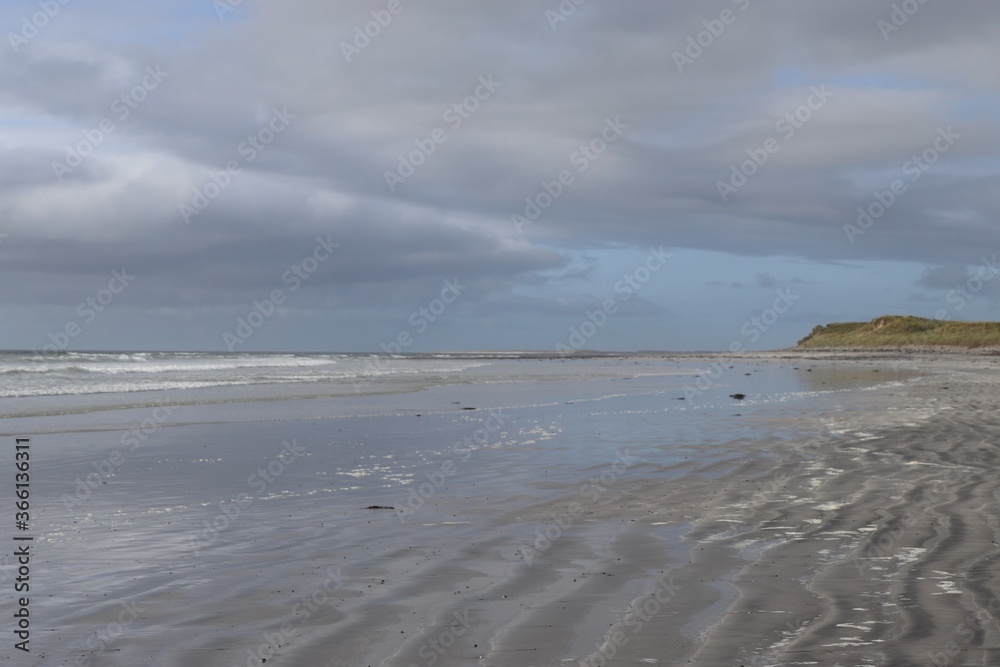 storm clouds over the sea, Outer Hebrides, Scotland