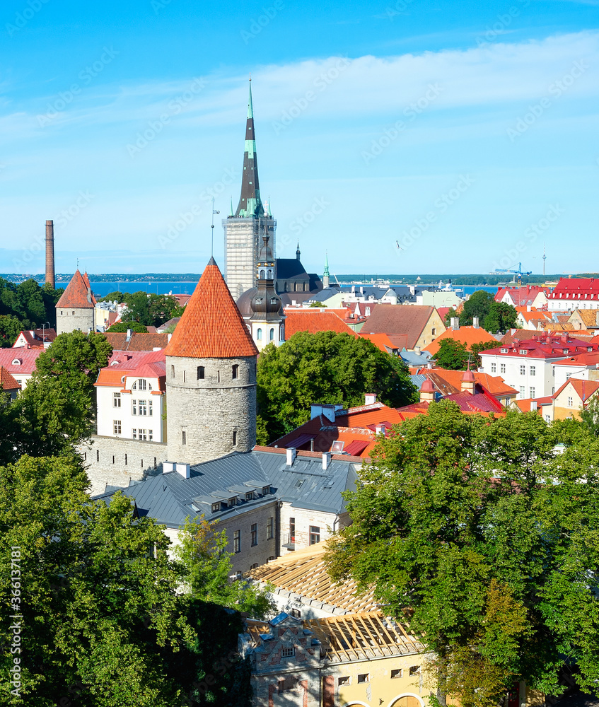Talinn old town, Estonia