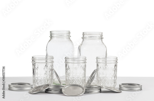 Old Canning Jars With Lids