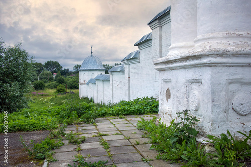 Troitse-Danilov Monastery. Pereslavl-Zalessky is a town in Yaroslavl Oblast, Russia, located on the southeastern shore of Lake Pleshcheyevo.was founded in 1152 by Prince Yury Dolgoruky photo