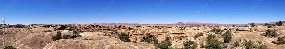 Panorama of the desert in Northern Arizona