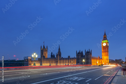 Big Ben from Westminster Bridge  London