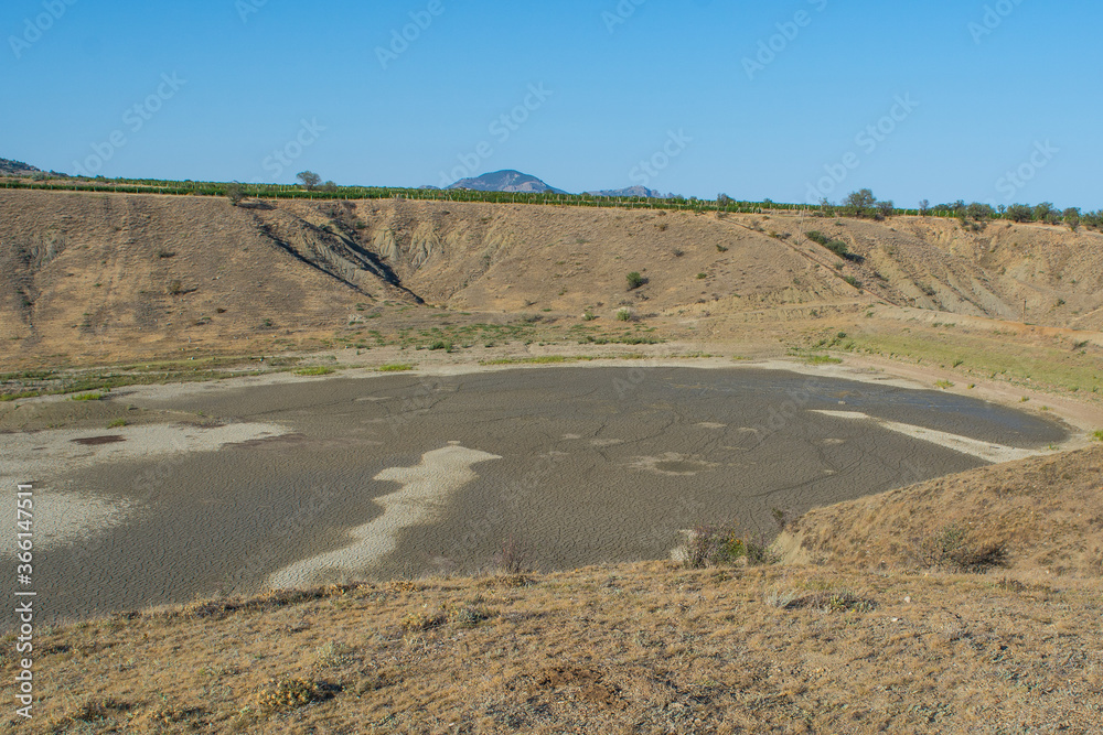 Dry lake