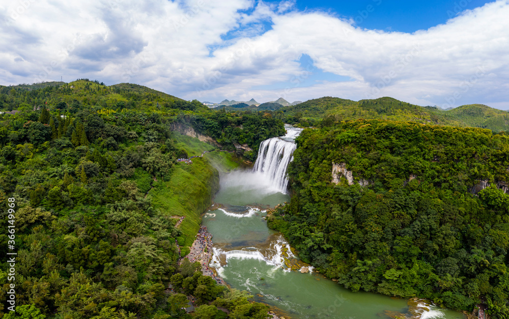 Huangguoshu waterfall in guizhou province Huangguoshu waterfall in guizhou province