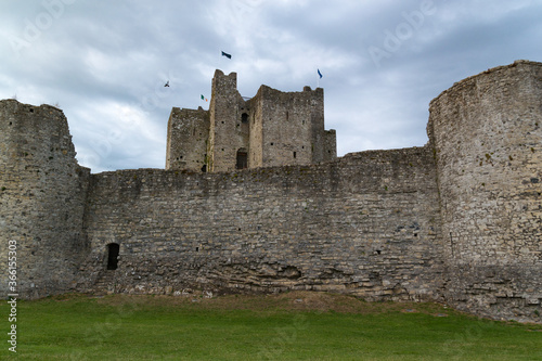 Trim castle in Trim, County Meath, Ireland.