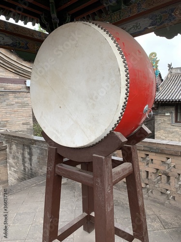 Tambour traditionel à Pingyao, Chine photo