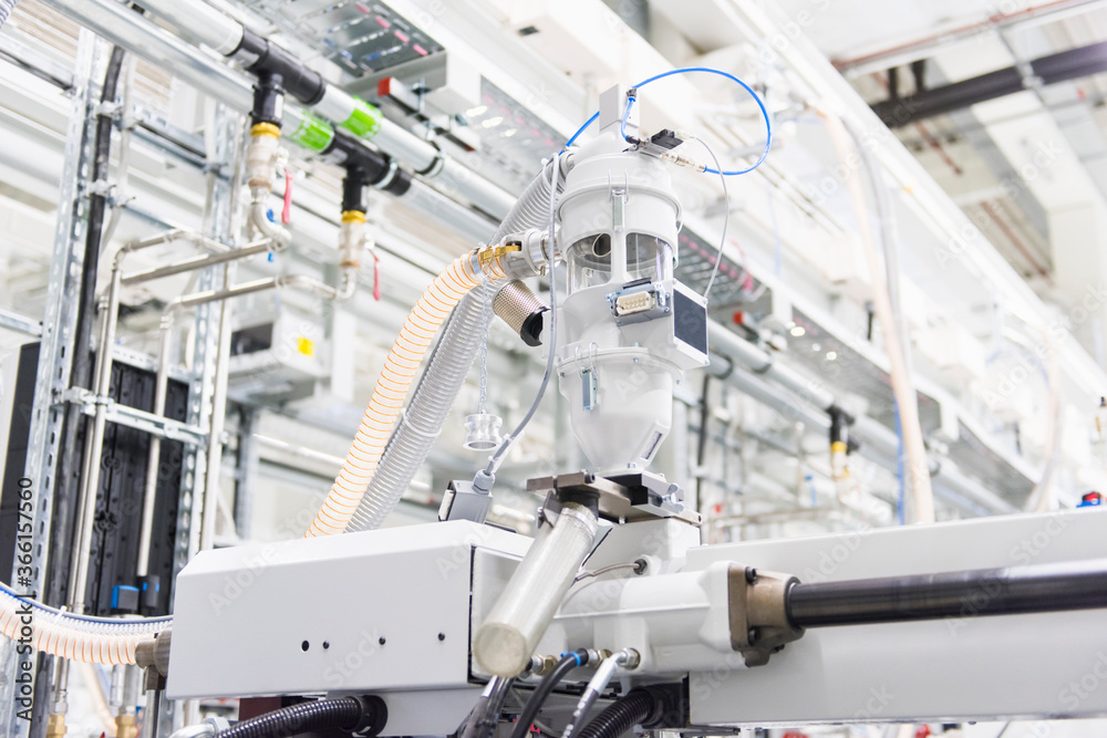 Machine in a factory Machine in a factory