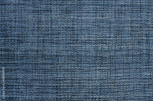 Plastic weft texture in blue tones