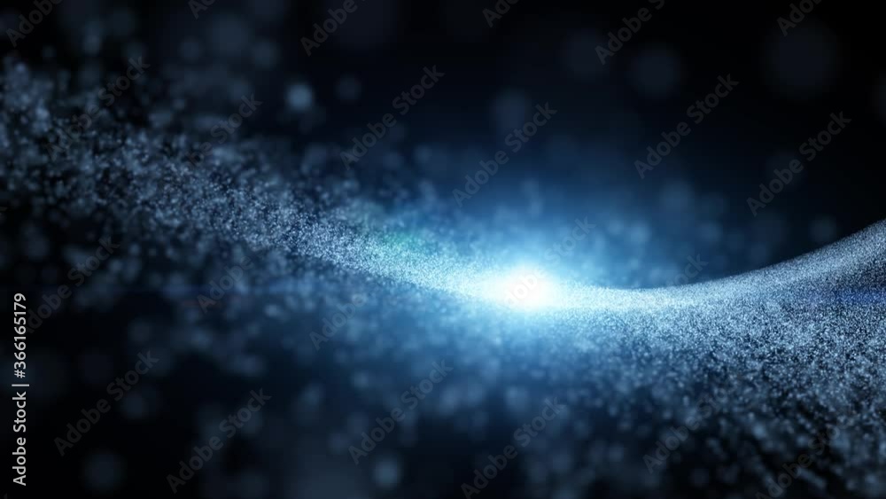 Abstract cyberspace glowy dots flying animation background. Abstract cyberspace glowy dots flying animation background.