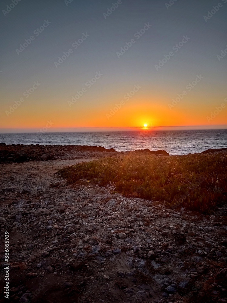 Obraz premium sunset on the beach