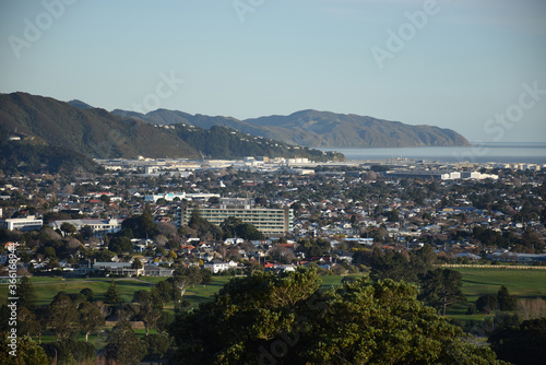Wellington and Petone Harbour views, Lower Hutt, New Zealand