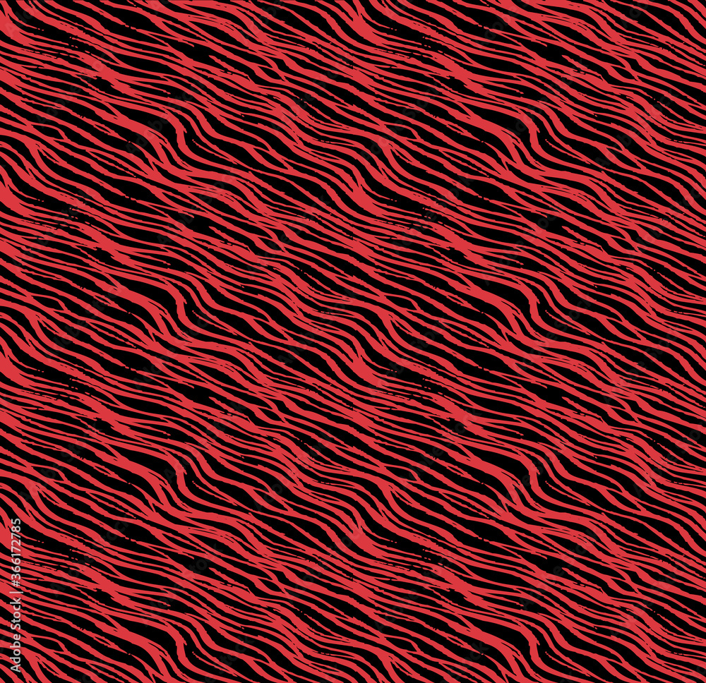 Scratchy wavy hand drawn lines in a seamless repeat pattern background Scratchy wavy hand drawn lines in a seamless repeat pattern background