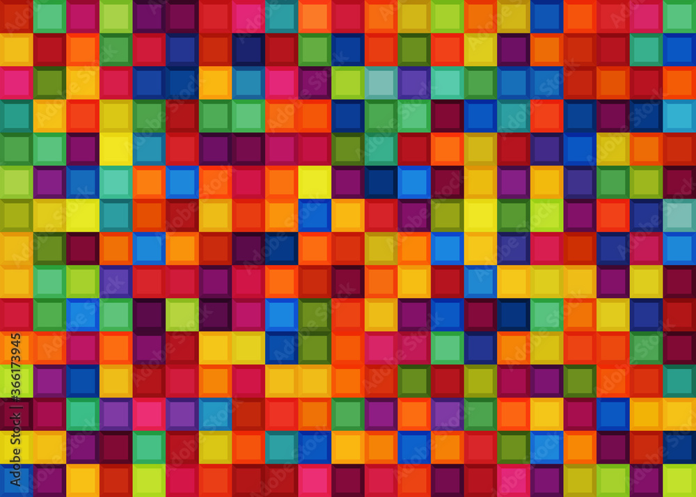 Abstract colorful geometric vector background