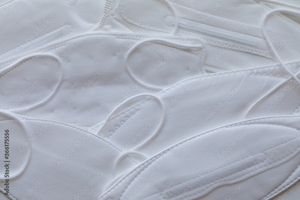 Korean kf94 and kf80 face masks for COVID 19 Coronavirus Stock Photo