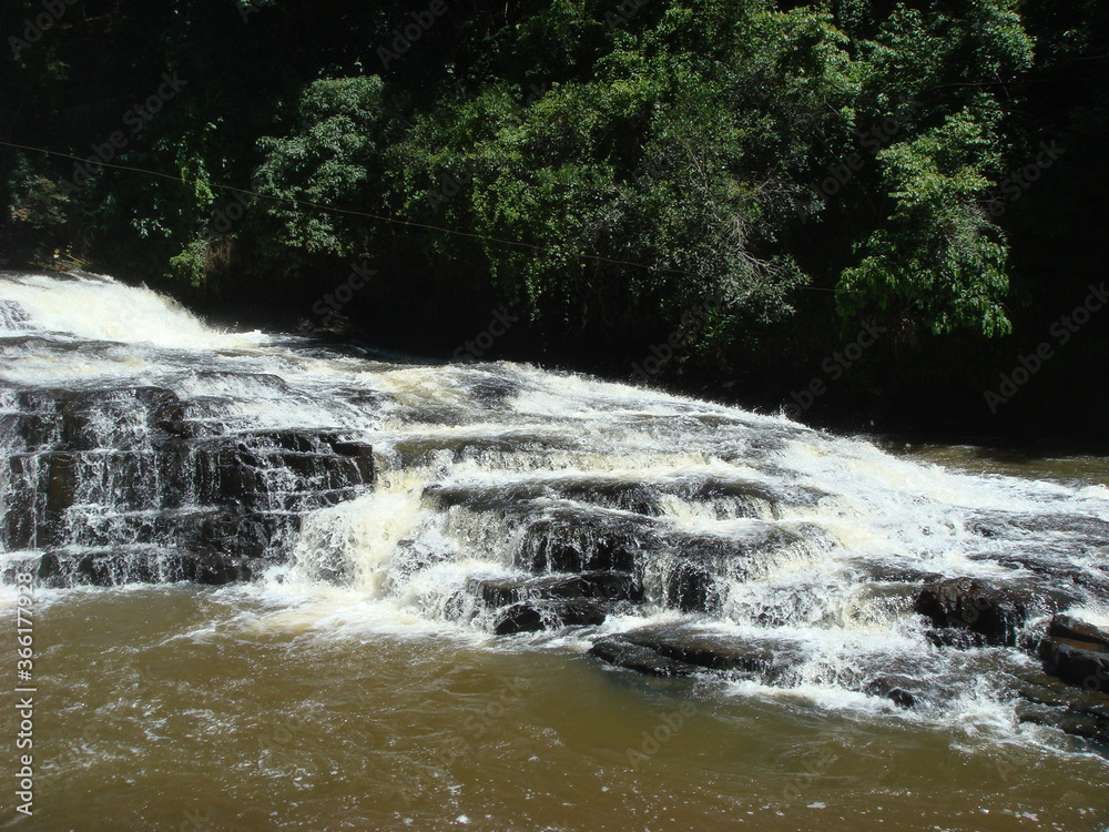 Fototapeta premium waterfall in the park