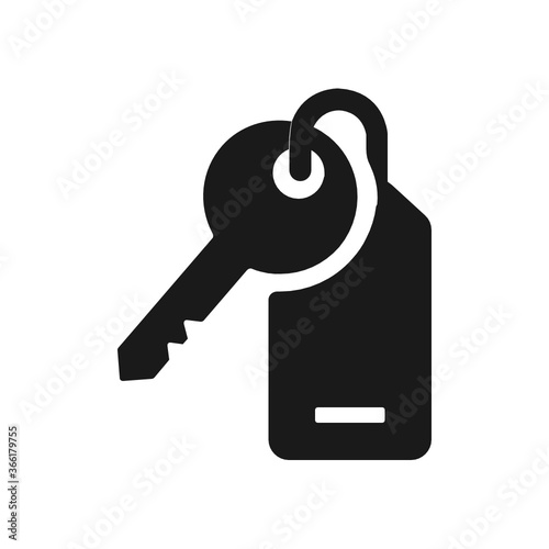 Door key icon.