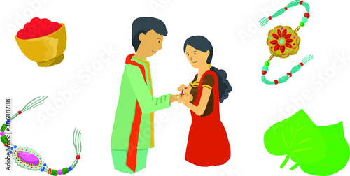 Raksha Bandhan Illustration Pack 