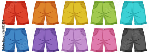 Set of male pants